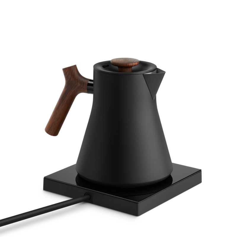 Fellow Corvo EKG Pro Studio Electric Tea Kettle Matte Black with Walnut Accents - image 4 of 7