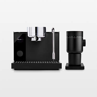 Fellow ® Matte Black Espresso Series 1 Machine and Opus 2 Burr Grinder Set