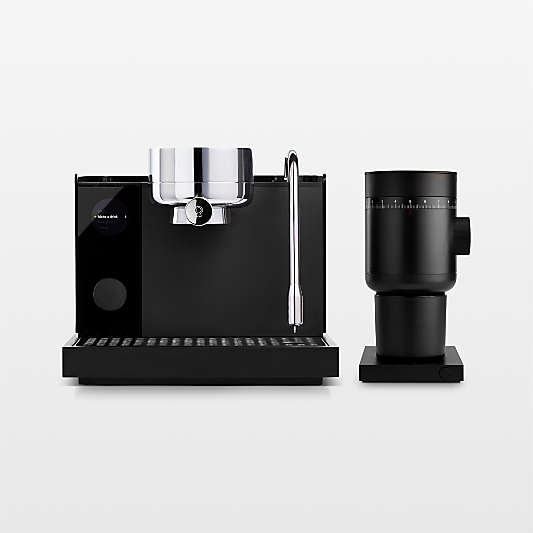 Fellow ® Matte Black Espresso Series 1 Machine and Opus 2 Burr Grinder Set