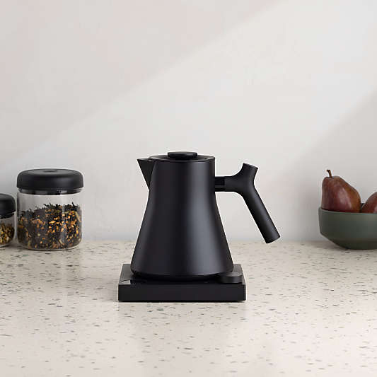 Fellow Matte Black Clara French Press and Corvo EKG Kettle Bundle