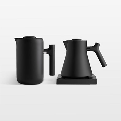 View Fellow Matte Black Clara French Press and Corvo EKG Kettle Bundle details
