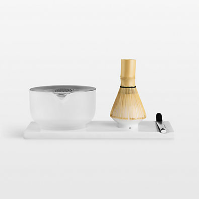 View Fellow Matcha White Bowl & Bamboo Whisk Set details