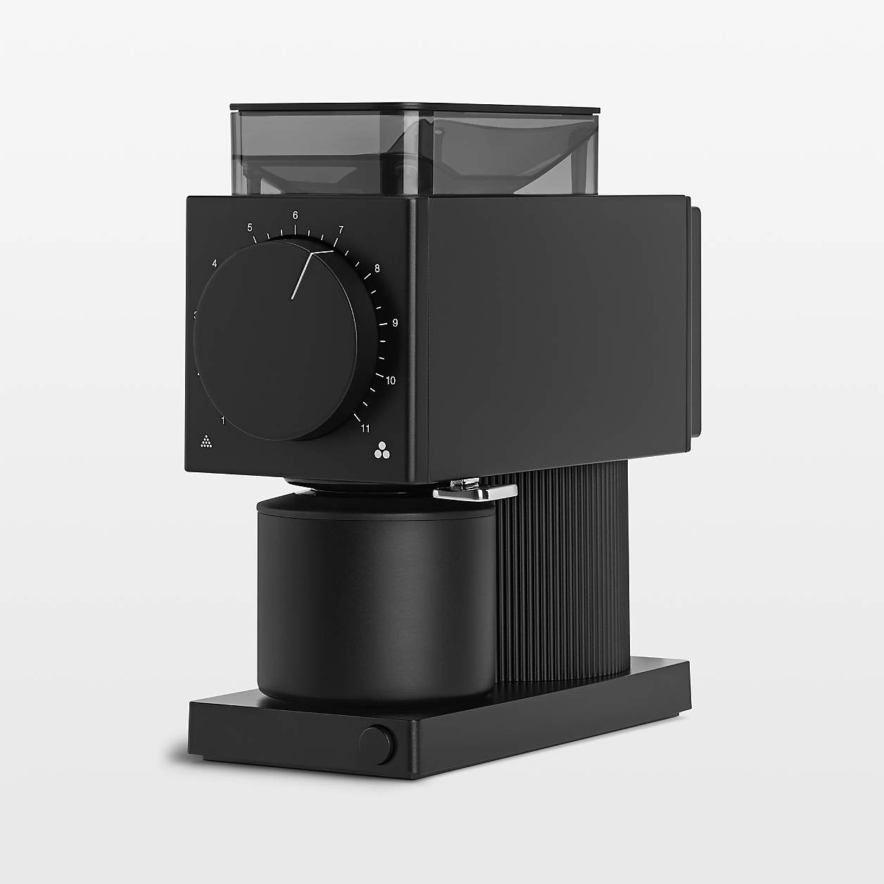 Fellow Ode Gen2 Matte Black Brew Coffee Grinder + Reviews Crate & Barrel
