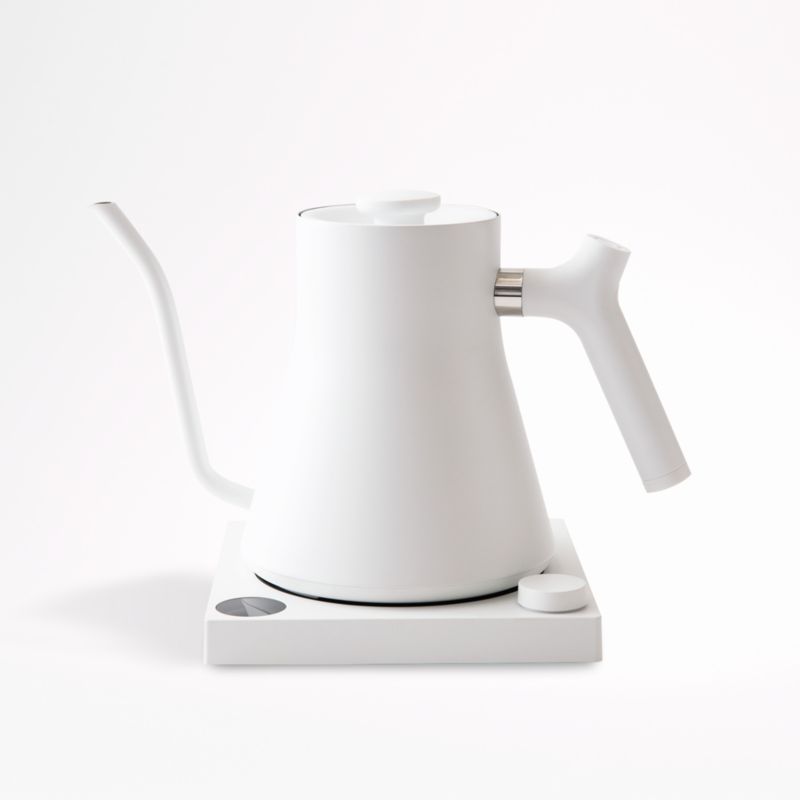Matte White Stagg EKG Electric Kettle, Luxury Tea Gifts