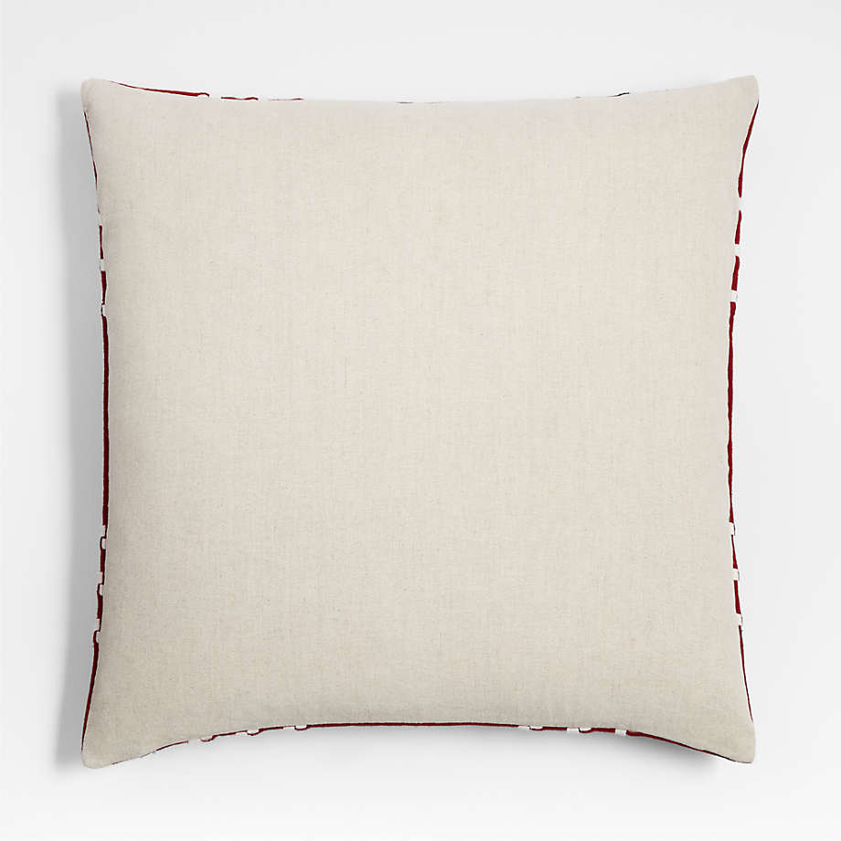 Redwood Wool Lumbar Throw Pillow, 12x22