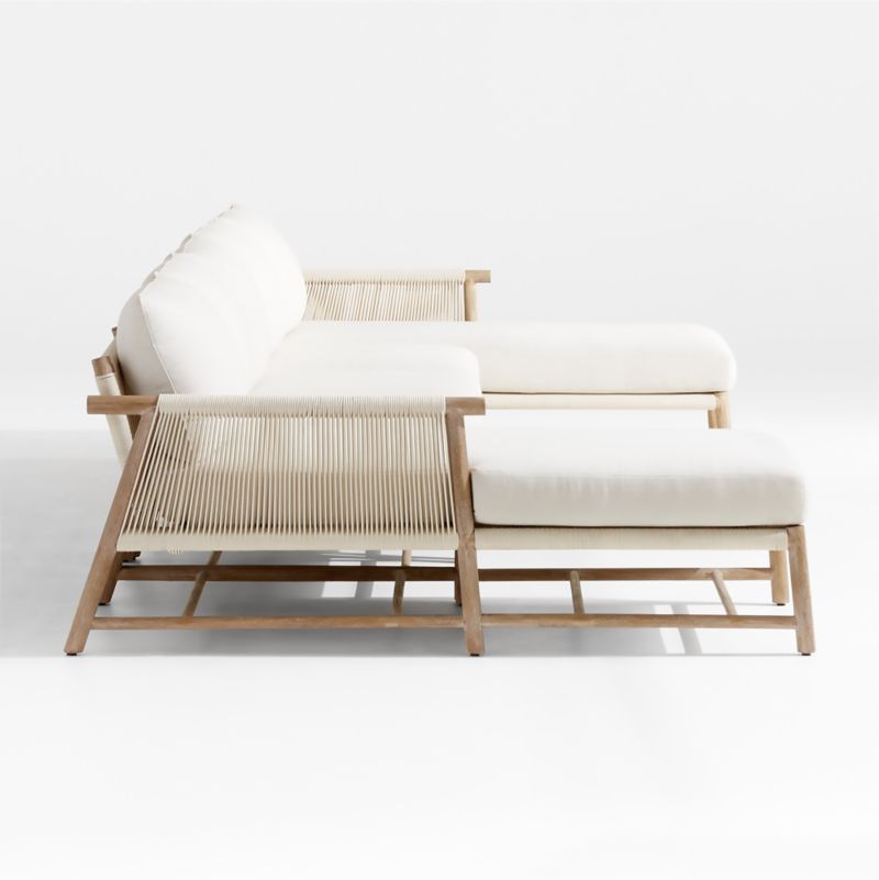 Fen Double Chaise Outdoor Sectional Sofa - image 7 of 10