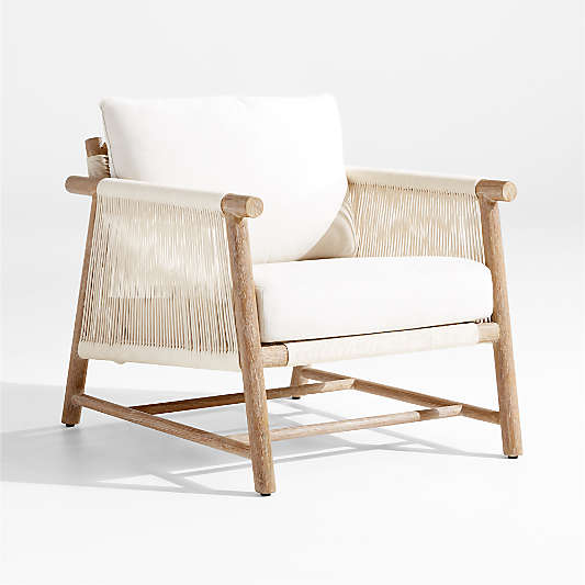 Wood Outdoor Lounge Chairs for the Patio | Crate & Barrel