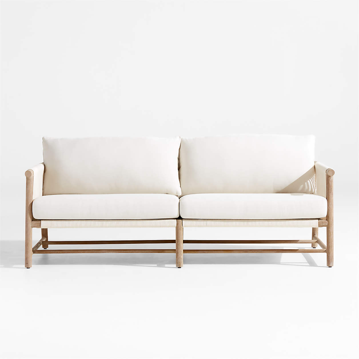 Fen 77" Outdoor Sofa + Reviews Crate & Barrel