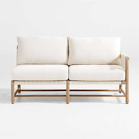 Fen Right-Arm Loveseat Outdoor Sectional Sofa