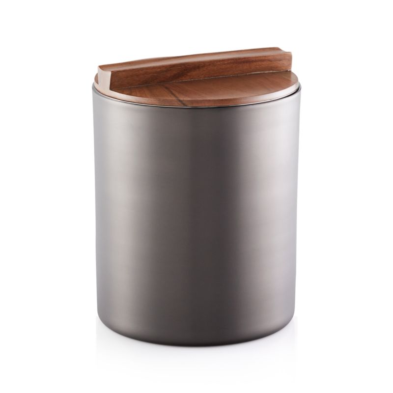 Fenton Graphite and Wood Ice Bucket - image 6 of 10