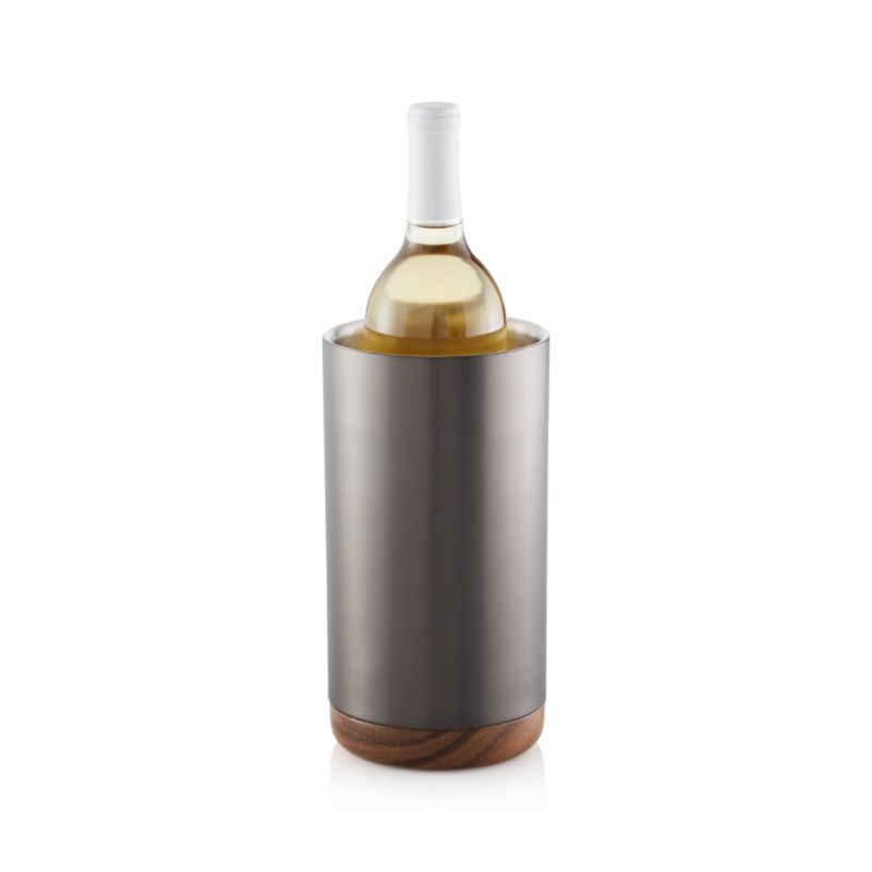 Fenton Graphite and Wood Wine Cooler - image 4 of 6