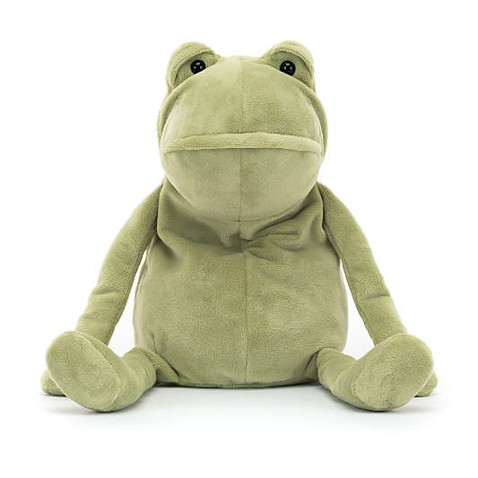 Jellycat ® Medium Fergus Frog Kids Stuffed Animal