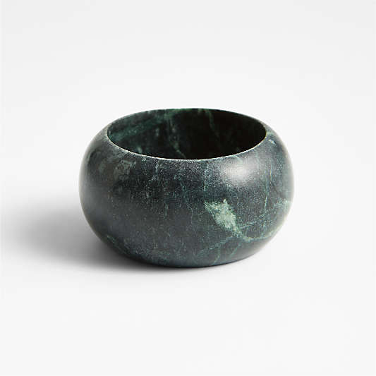 Fern Green Marble Napkin Ring