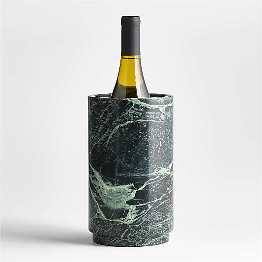 Fern Green Marble Wine Cooler