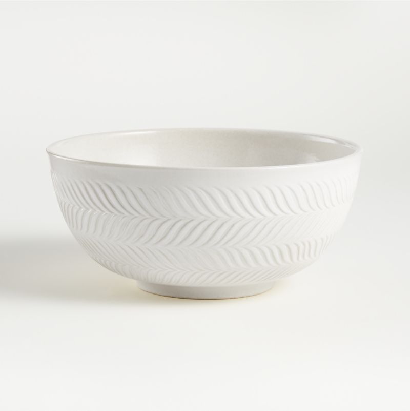 White Ceramic Mixing Bowl – Mad About Pottery