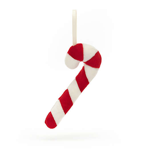 Jellycat ® Festive Folly Candy Cane Kids Christmas Ornament