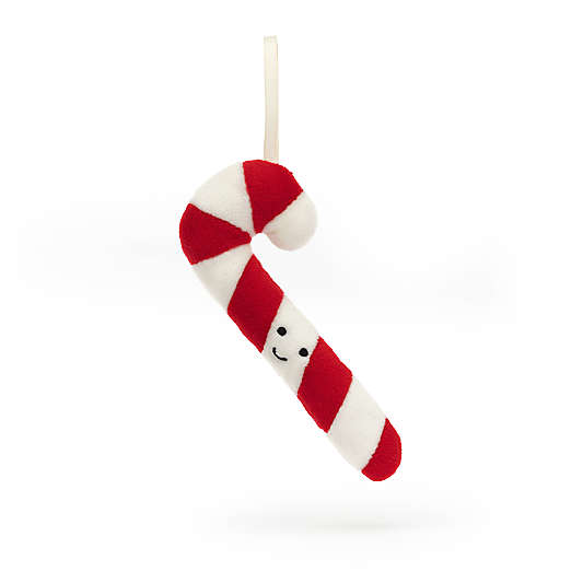 Jellycat ® Festive Folly Candy Cane Kids Christmas Ornament