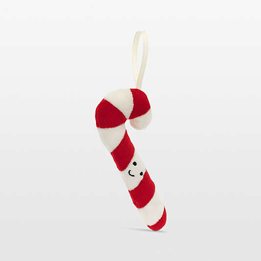 Jellycat ® Festive Folly Candy Cane Kids Christmas Ornament