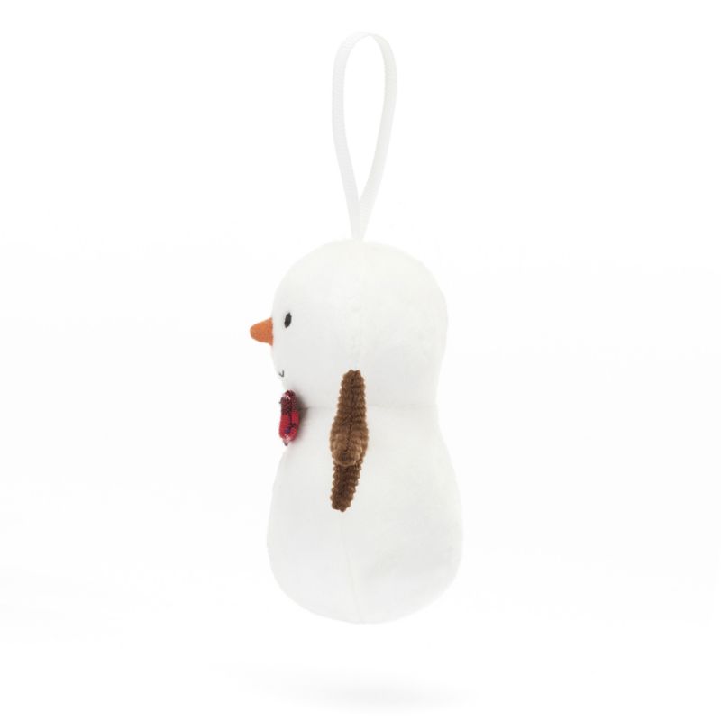 Jellycat ® Festive Folly Snowman Kids Christmas Ornament, Set of 4 - image 3 of 5