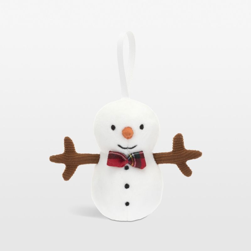 Jellycat ® Festive Folly Snowman Kids Christmas Ornament, Set of 4 - image 1 of 5