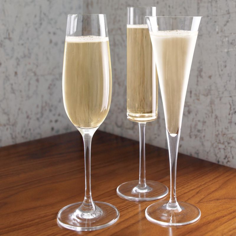 Aspen 9-Oz. Champagne Glasses, Set of 8