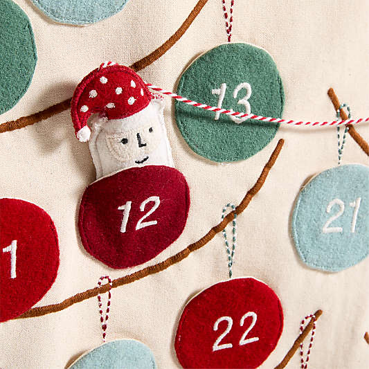 Festive Friends Hanging Kids Christmas Advent Calendar