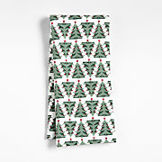 Festive Christmas Tree Dish Towel
