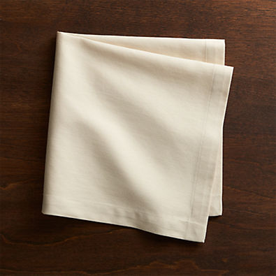 View Fete Ecru Ivory Cloth Napkin details
