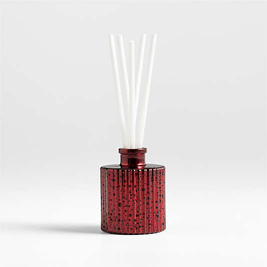 Fete Red Orange Cinnamon Holiday Scented Candles and Diffuser
