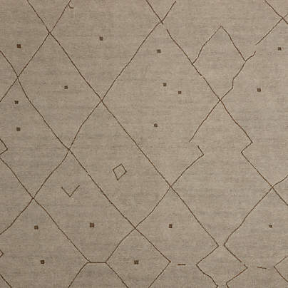 Fez Performance Hand-Tufted Charcoal Grey Area Rug 6'x9'