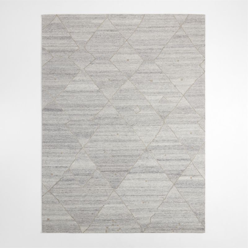 Fez Performance Hand-Tufted Nickel Grey Area Rug 6'x9' - image 2 of 5