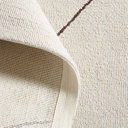 Fez Performance Hand-Tufted Sand Brown Area Rug 6'x9'