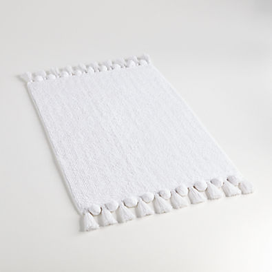 View Fia Fringe Cotton Bath Rug details