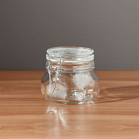 Fido .5-Liter Jar with Clamp Lid