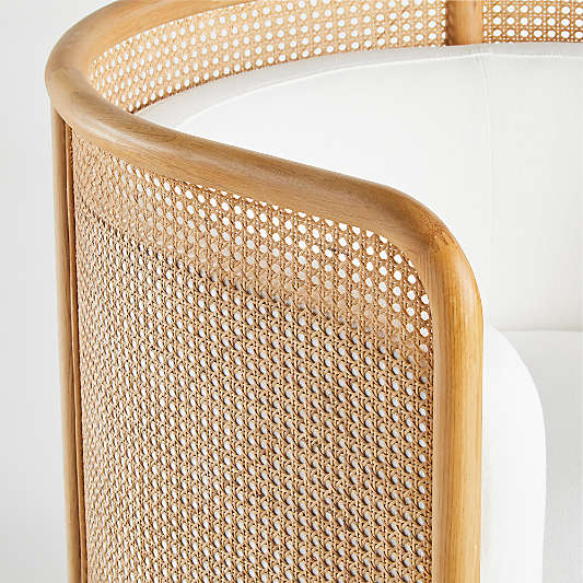 Fields Cane Back Accent Chair by Leanne Ford
