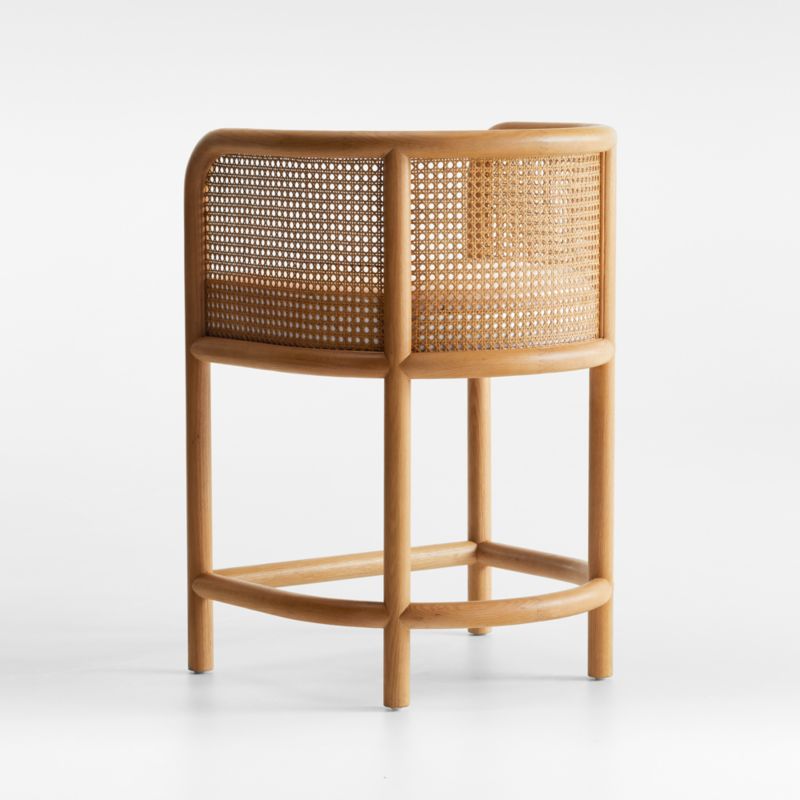 Fields Natural Cane Counter Stool by Leanne Ford