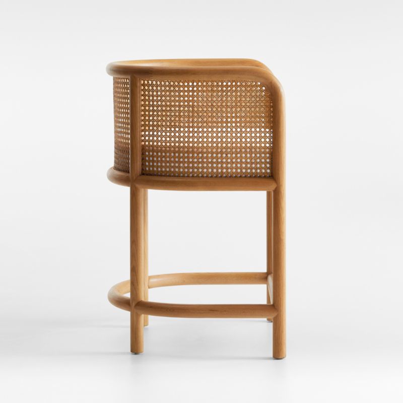 Fields Natural Cane Counter Stool by Leanne Ford