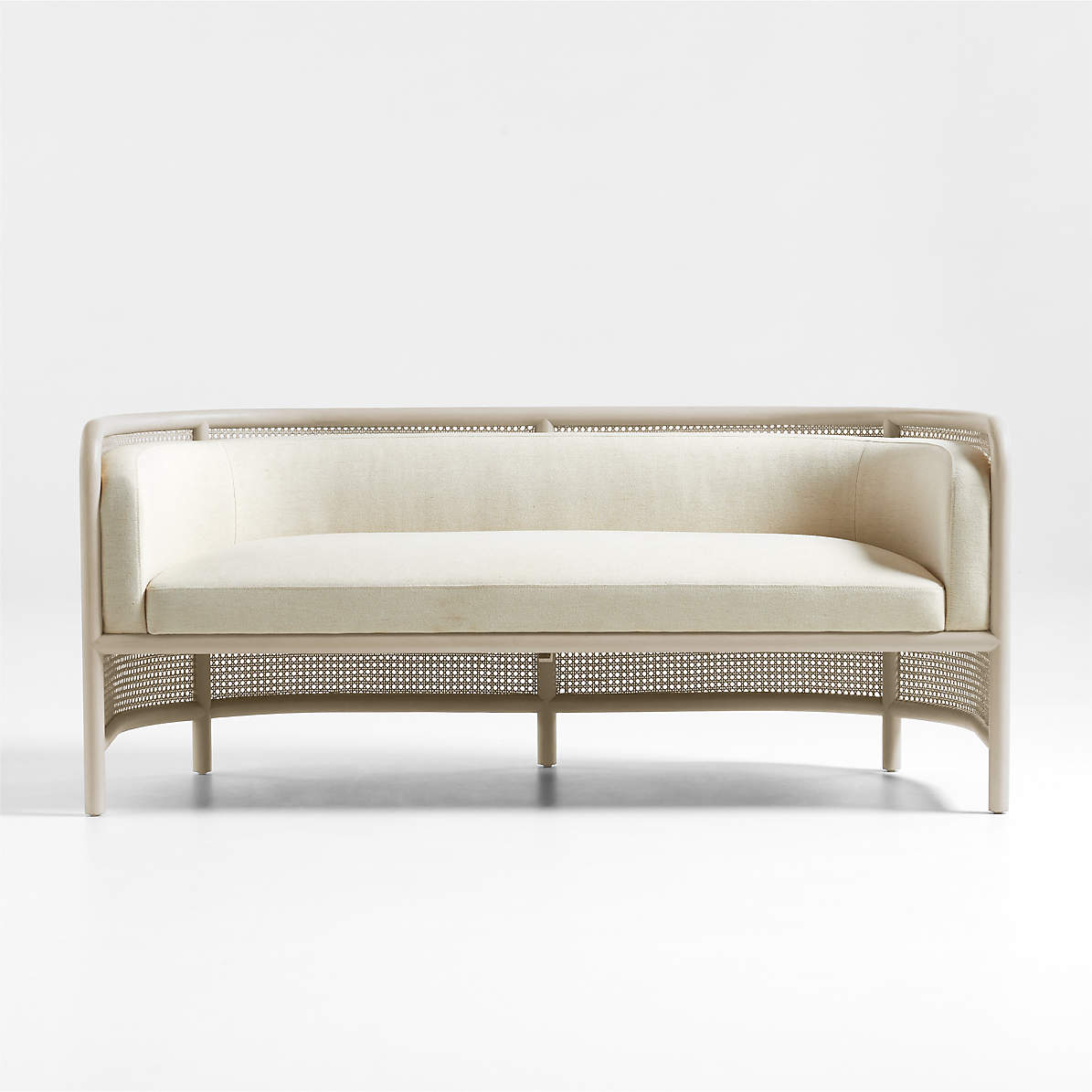 Cane loveseat best sale