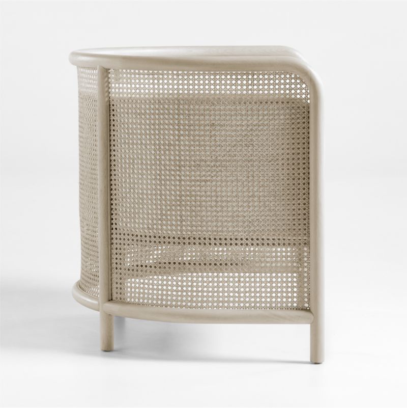 Fields Cane Back White Wash Accent Chair by Leanne Ford - image 5 of 9