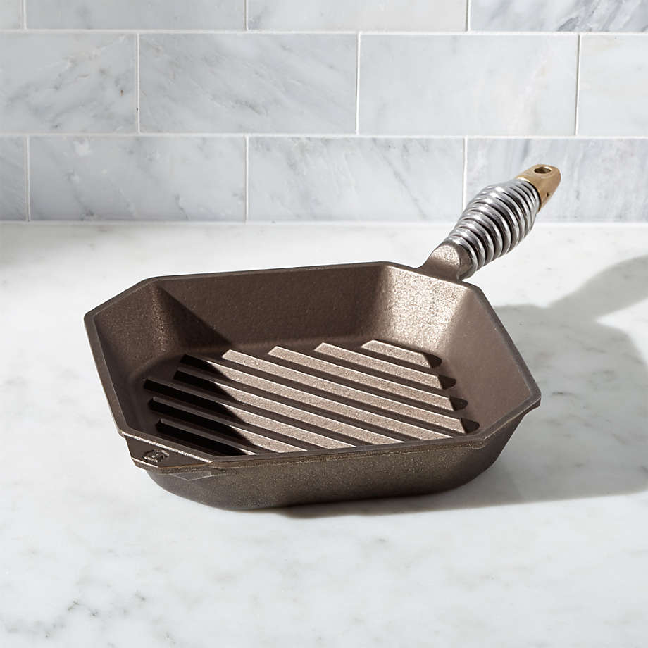 Finex Cast Iron Grill Pan + Reviews Crate and Barrel