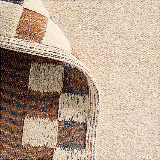 Finish Line Brulee Brown Kids Area Rug