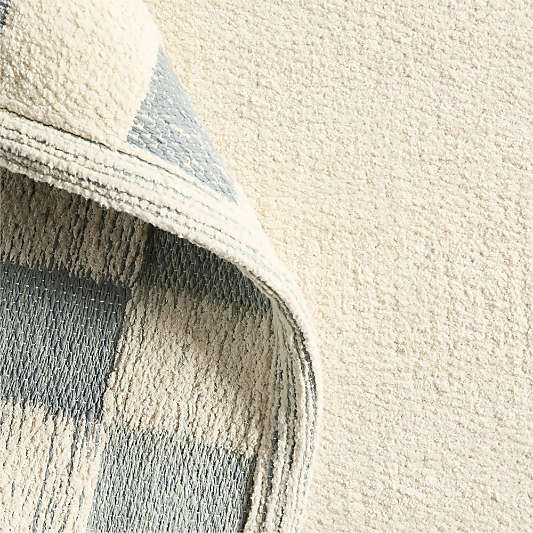 Finish Line Smoke Blue Kids Area Rug