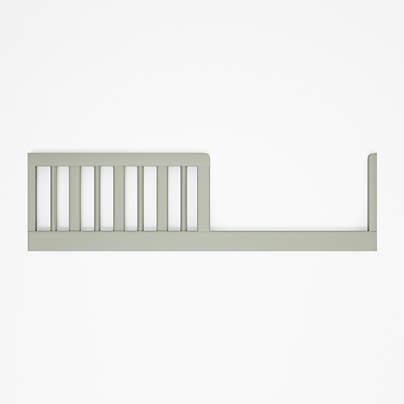 Finn Sage Green Wood Toddler Bed Rail