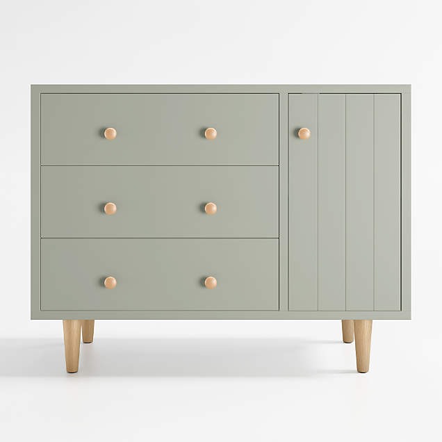 Mallory Kids Small Sage Green Wall Shelf + Reviews Crate & Kids