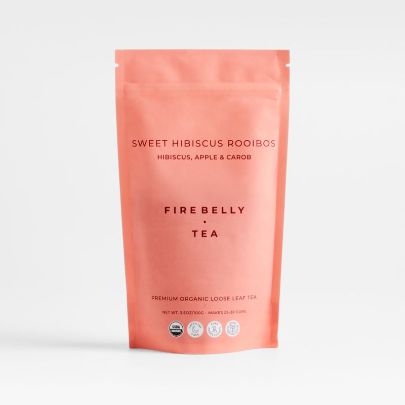 Firebelly Sweet Hibiscus Rooibos Tea | Crate & Barrel