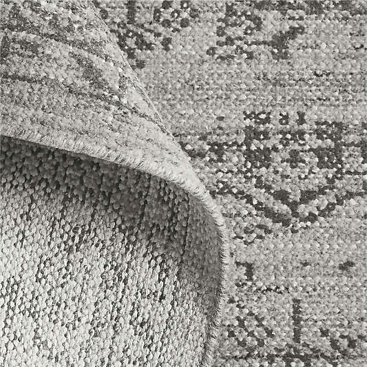 Firenze Vintage Dark Grey Area Rug 10'x14'