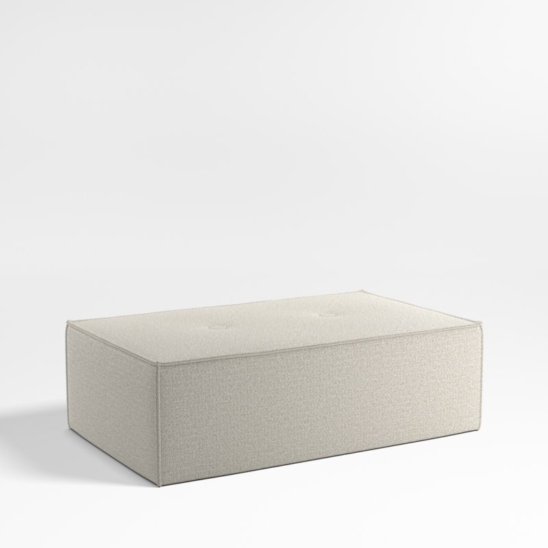 Fireside Rectangle Upholstered Ottoman - image 3 of 6