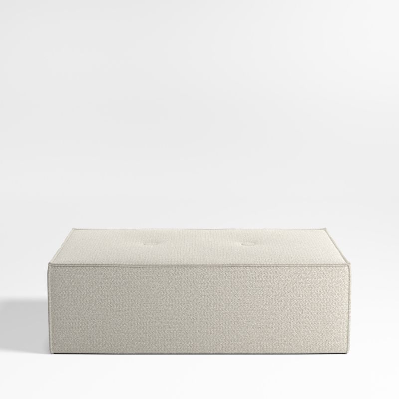 Fireside Rectangle Upholstered Ottoman - image 0 of 6