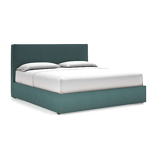 Flange King Bed Turquoise