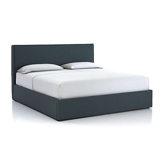 Flange King Bed Navy